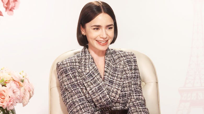 Emily In Paris: Lily Collins on Potential New Love Interests in Part 2 Exclusive